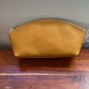 Portland Leather Total Eclipse Makeup Bag - Sunflower - NEW!